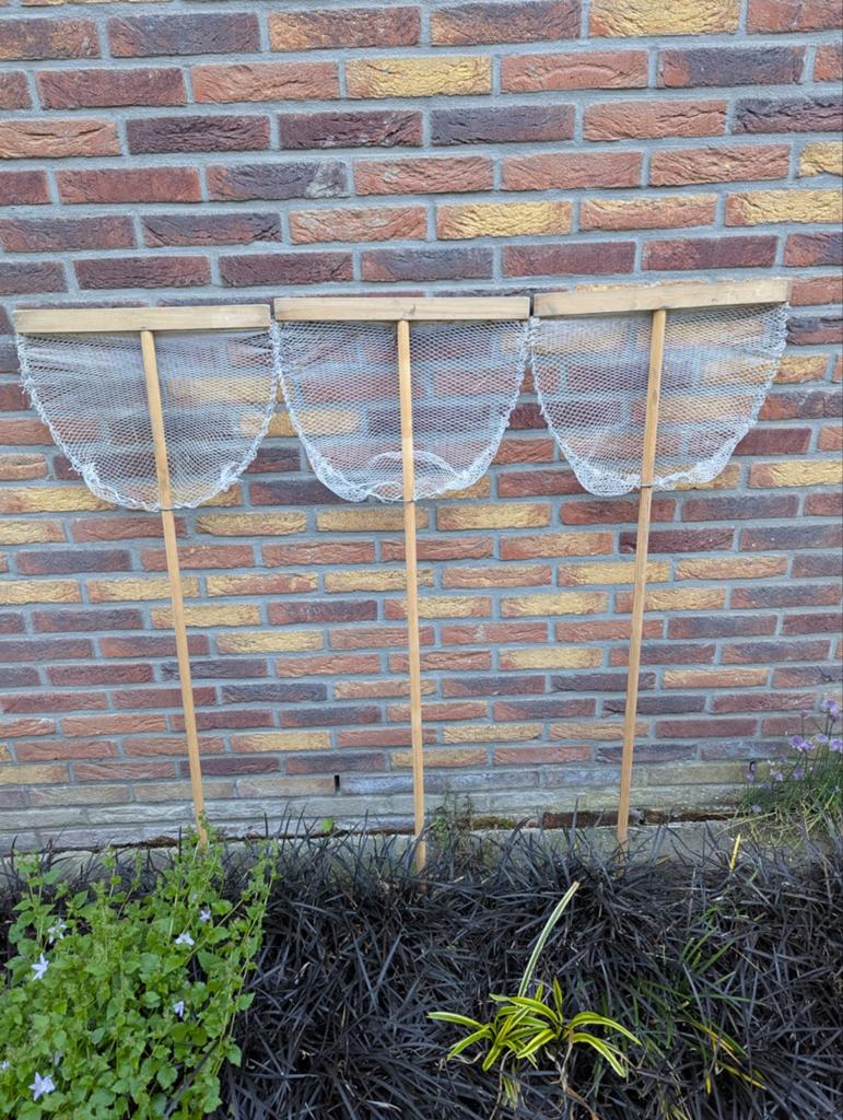 3x houten schepnet voor kinderen, Ophalen, Zo goed als nieuw