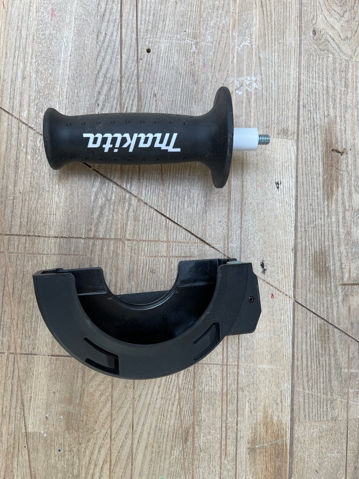 Makita Flex slijptol Onderdelen: Handvat en Beschermkap, Ophalen, Gebruikt, Haakse slijper, Makita