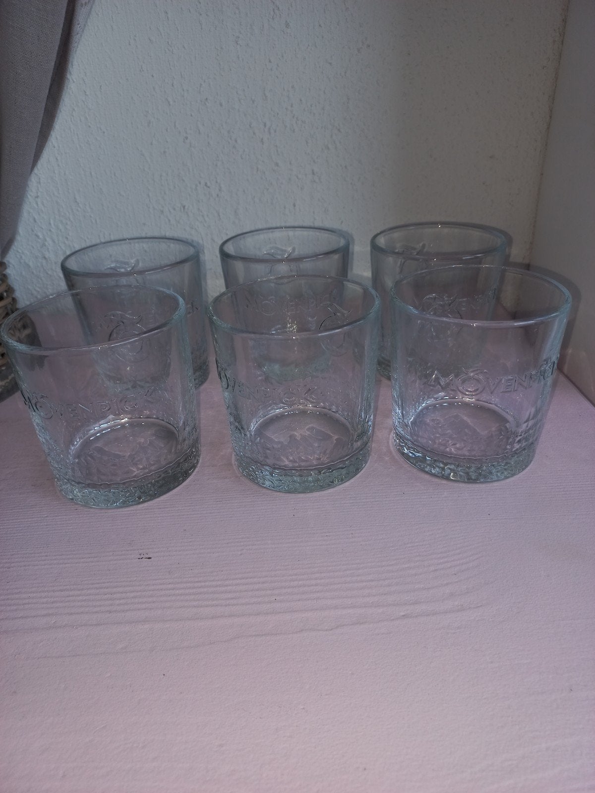 set van 6 whiskey glazen movenpick nieuw, Ophalen, Glas of Glazen, Nieuw, Glas