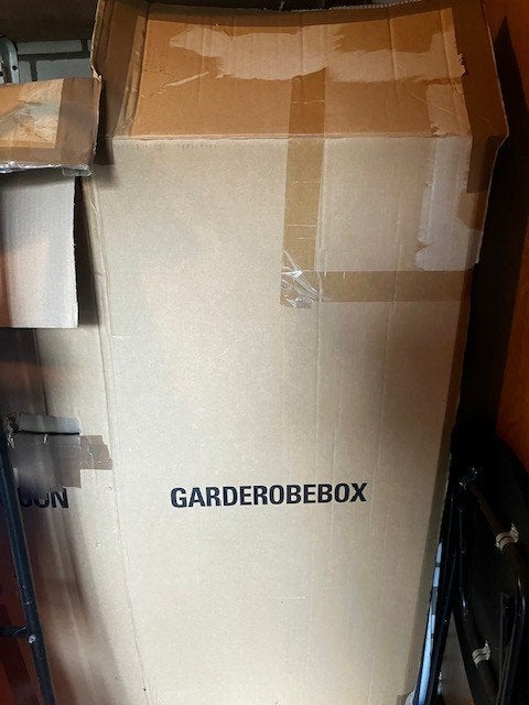 Garderobe boxen, Doe-het-zelf en Verbouw, Kratten en Dozen, Gebruikt, Doos, 50 tot 75 cm, 50 cm of meer, 40 tot 60 cm, Ophalen