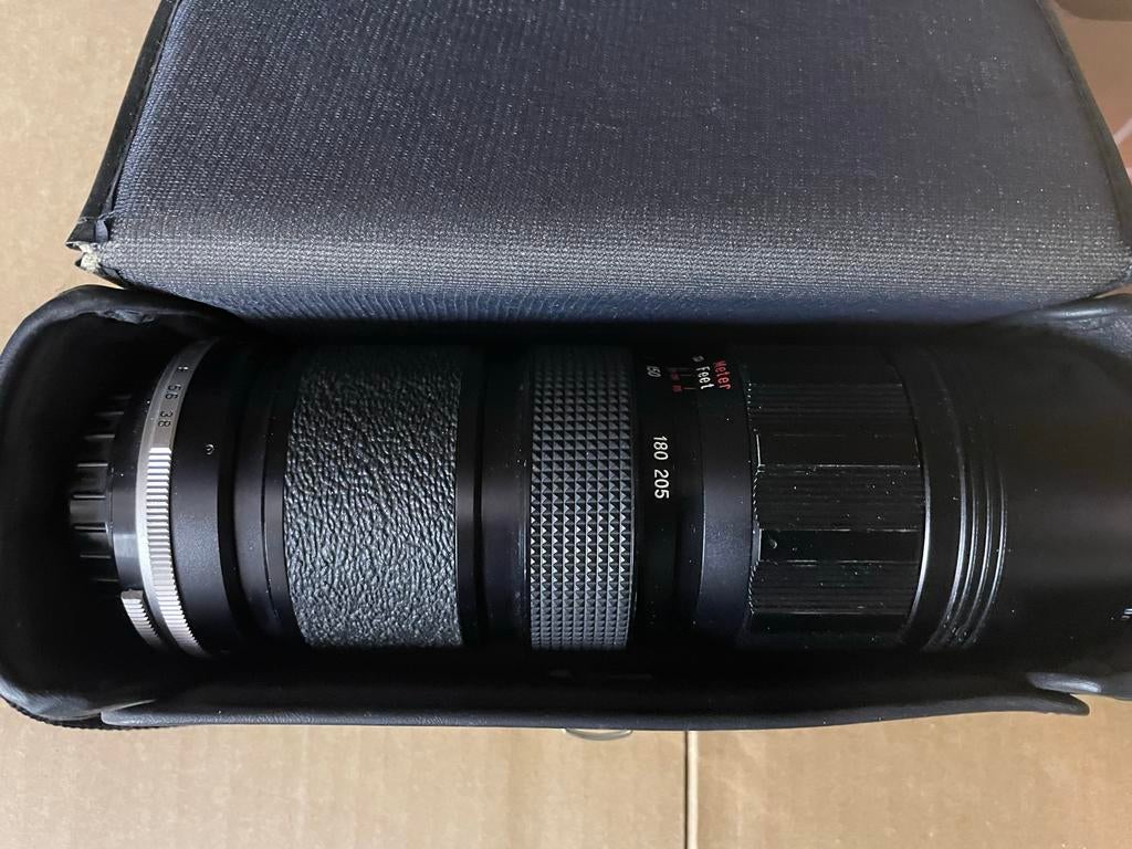 Auto Panagor Tele Zoom Lens 85-205mm 1:3.8 schroeffitting, Ophalen, Gebruikt, Telelens, Zoom