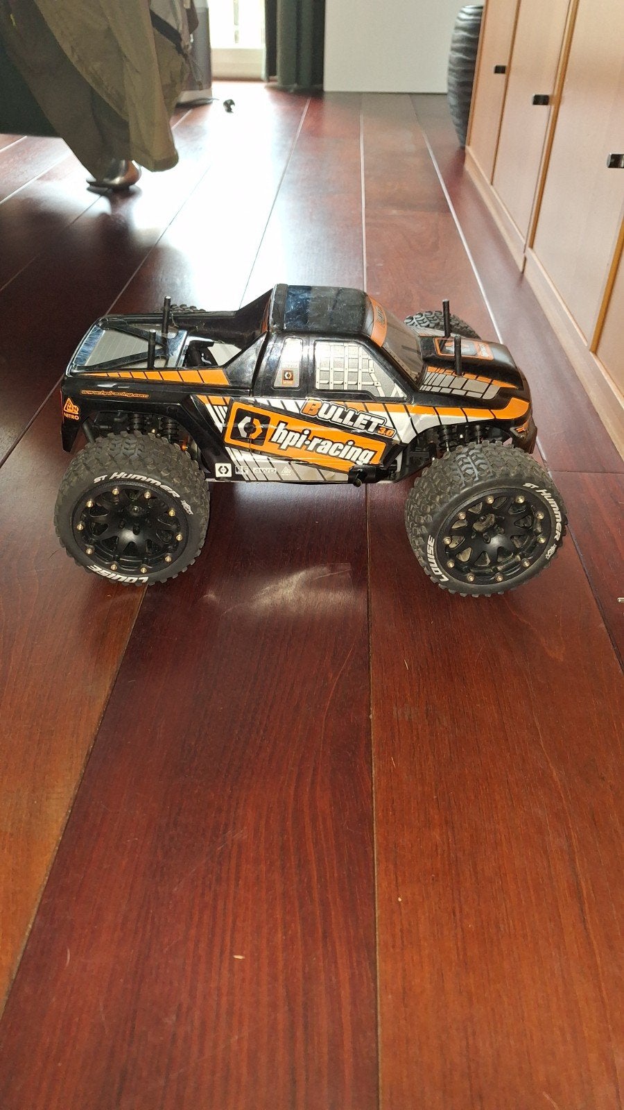 !!!moet snel weg!!! hpi Bullet 3.0 monster truck nitro, Ophalen, Auto offroad, Zo goed als nieuw, Nitro