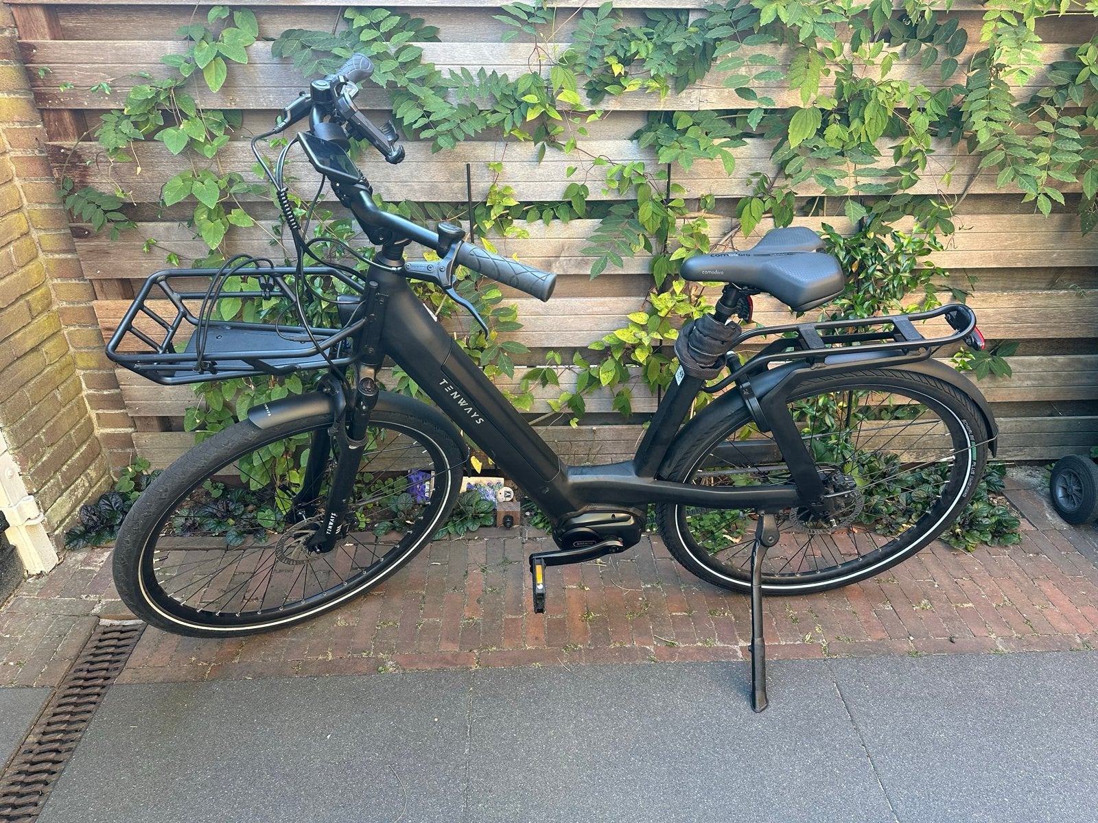 Tenways e-bike, 1,5 jaar oud, 3500km, 504Wh, Bafang M420, Overige merken, Gebruikt, Ophalen of Verzenden, 47 tot 51 cm