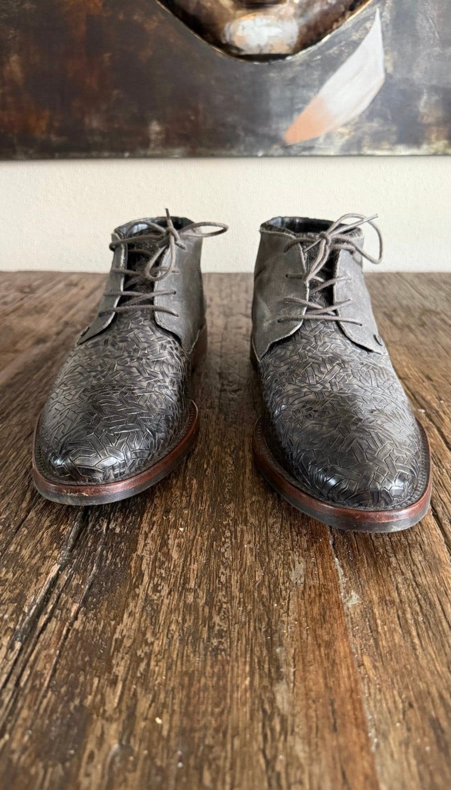 Lederen Rehab Salvador Weave schoenen maat 47 + riem 125cm, Kleding | Heren, Schoenen, Ophalen of Verzenden, Zo goed als nieuw