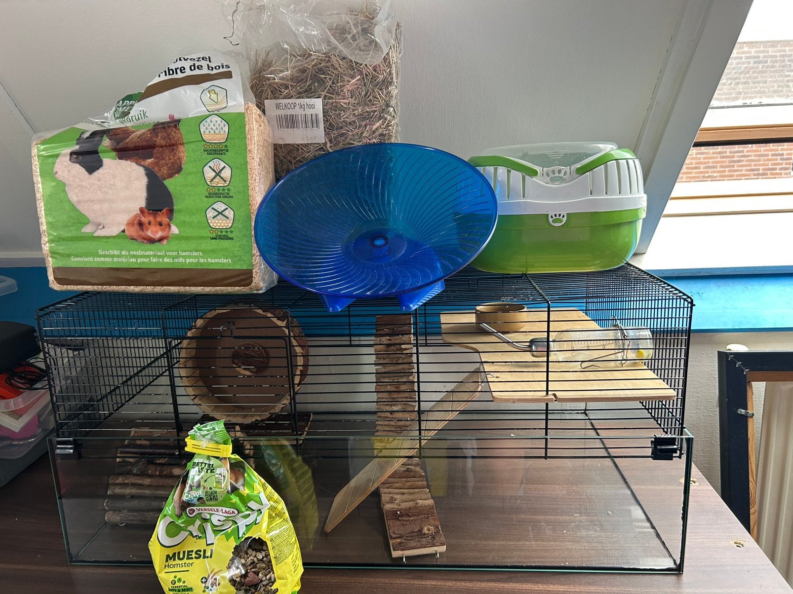 Interzoo hamsterkooi vision 78, Kooi, Gebruikt, Hamster, 75 tot 110 cm