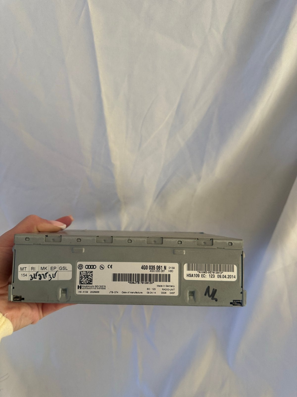 Audi MMI 3G+ Navigatie Unit 4G0 035 061 N - Gebruikt, Ophalen of Verzenden, Gebruikt, Audi