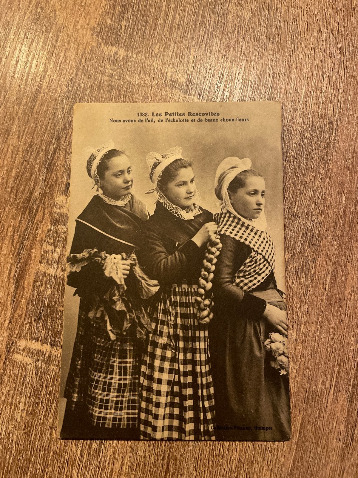 Oude Ansichtkaart: Bretonse Vrouwen in Klederdracht, Ophalen of Verzenden, Ongelopen, Klederdracht
