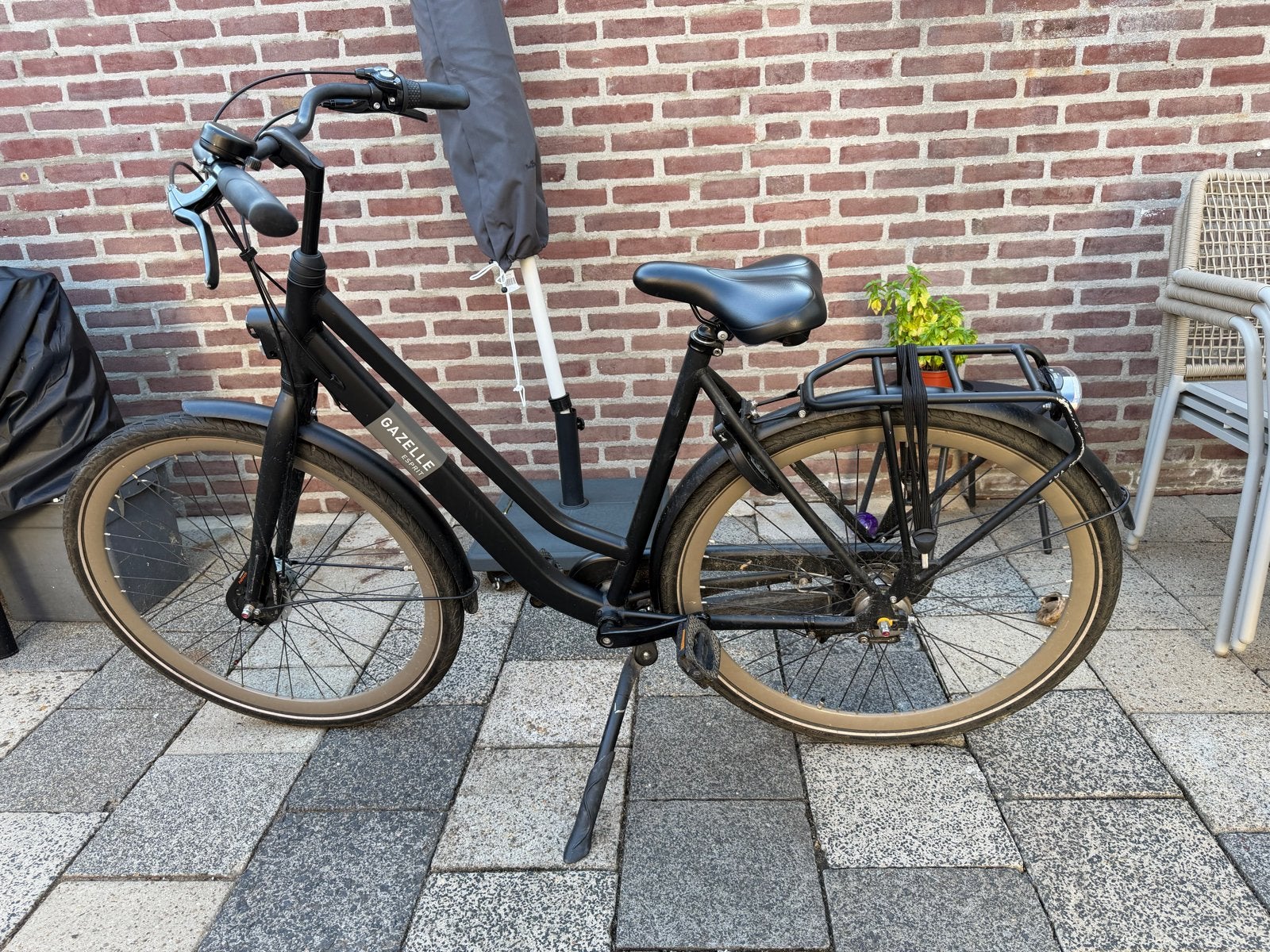 Zo goed als nieuwe Gazelle Esprit damesfiets, Fietsen en Brommers, Ophalen, Velgrem, Versnellingen, Zo goed als nieuw