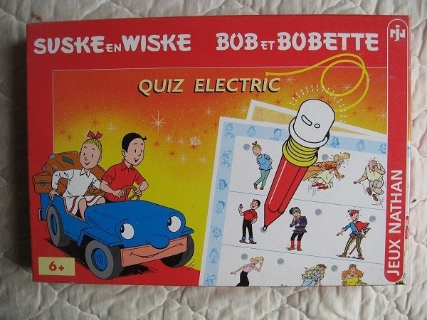 van Suske & Wiske "Quiz Electric" (Electro), Ophalen of Verzenden, Suske en Wiske, Zo goed als nieuw, Boek of Spel