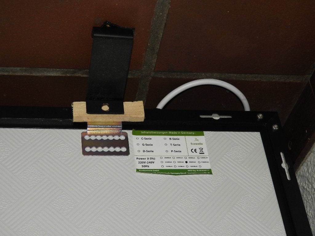 infrarood openhaard paneel, Ophalen, Kachel, Zo goed als nieuw, 60 tot 150 cm