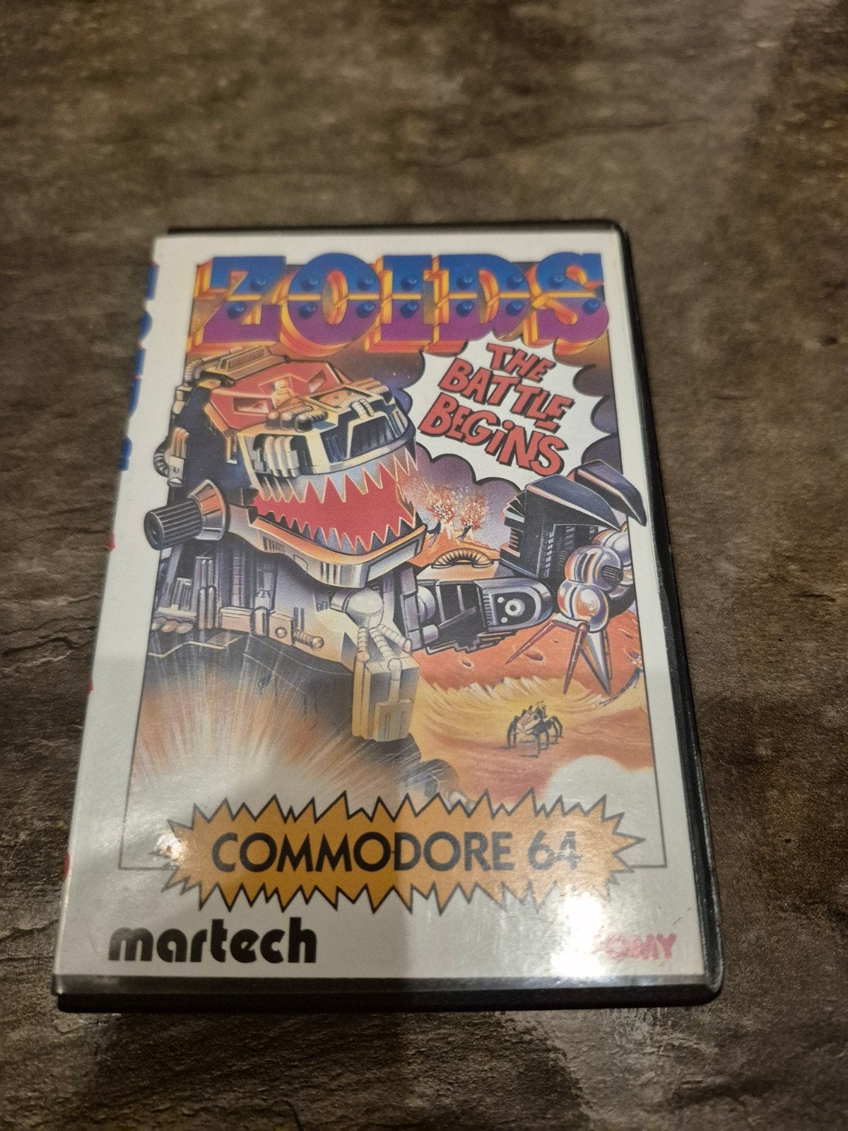 Zoids: The Battle Begins - Commodore 64 (Martech), Avontuur en Actie, Gebruikt, 1 speler, Ophalen of Verzenden
