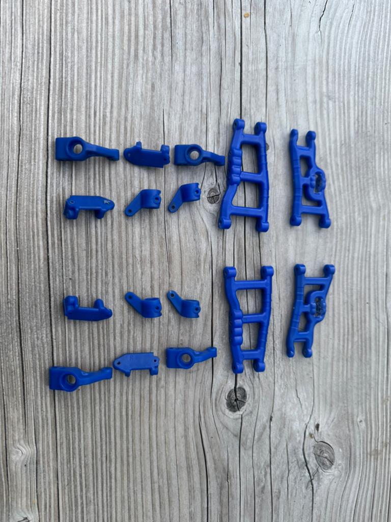 Traxxas 2wd 1:10 draagarmen, Ophalen of Verzenden, Zo goed als nieuw, Schaal 1:10, Onderdeel