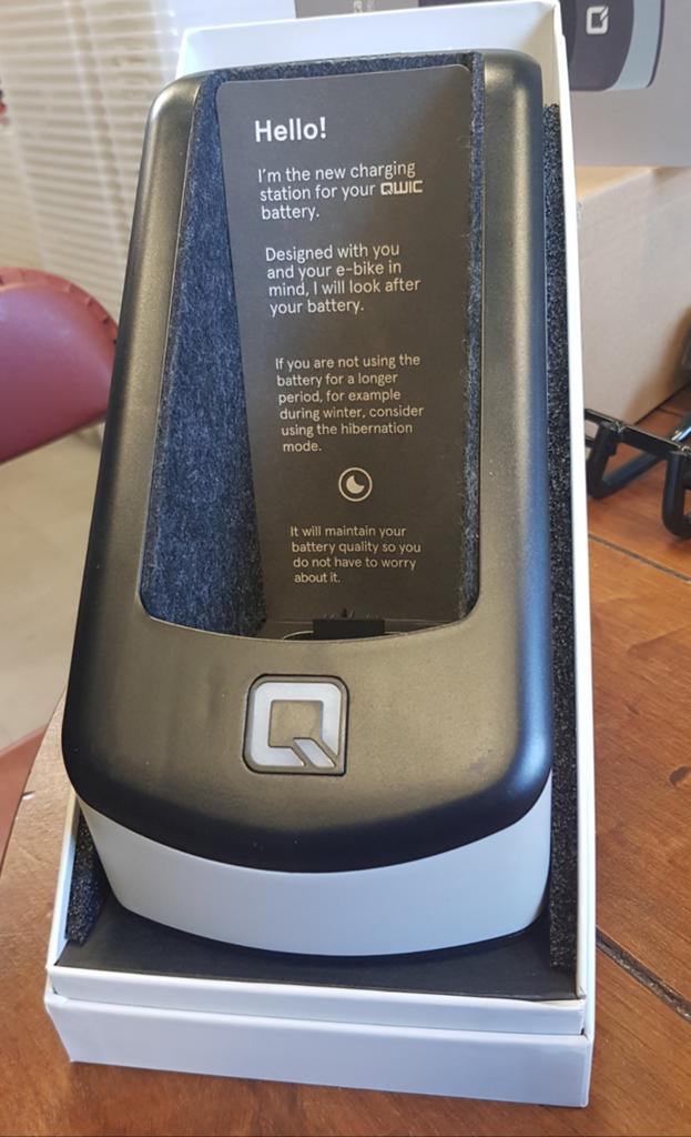 QWIC Oplaadstation voor e-bike accu - Nieuw in doos, Nieuw
