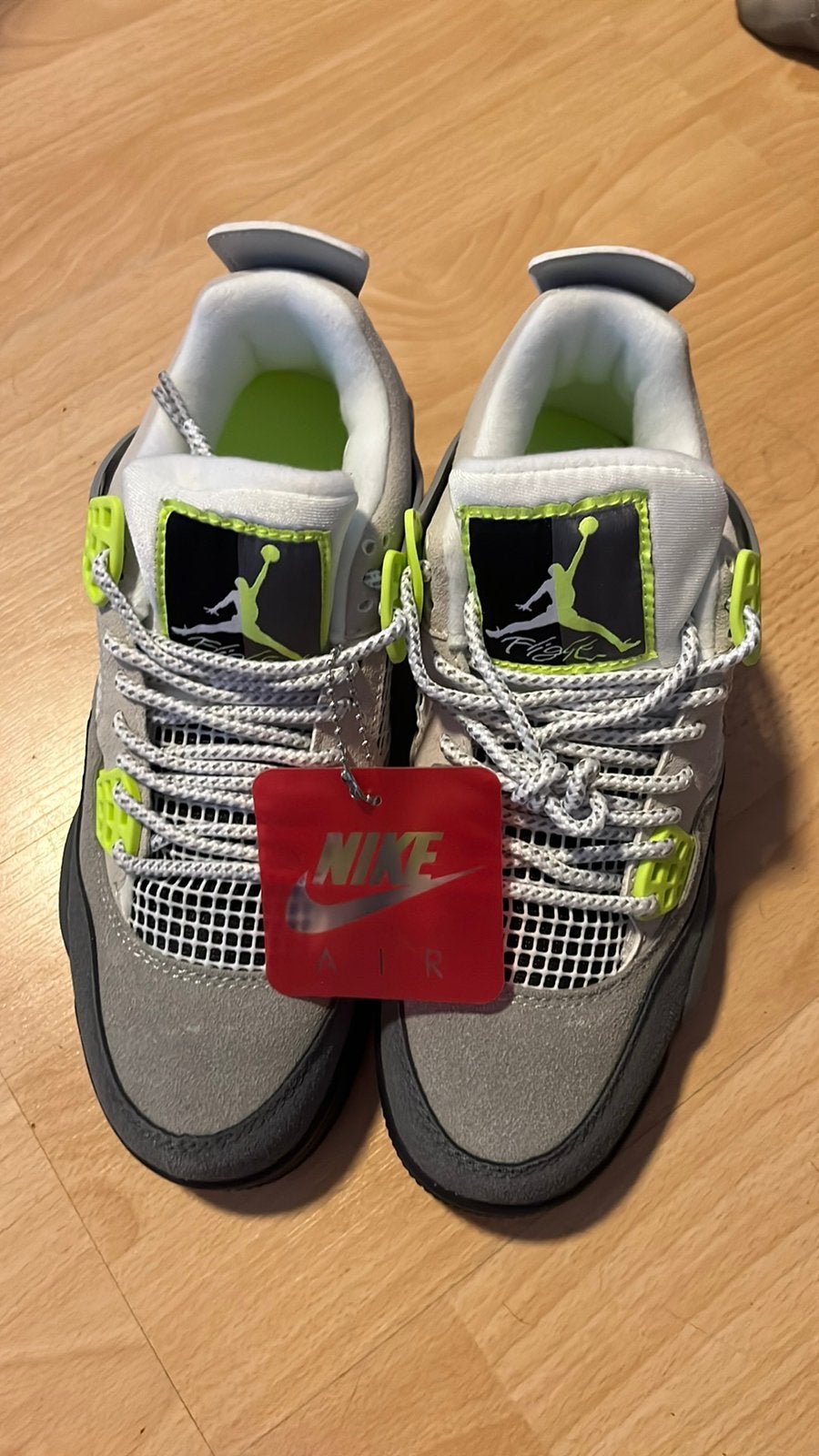 Air Jordan 4 Retro SE 95 Neon, Overige kleuren, Nieuw, Ophalen of Verzenden, Veterschoenen