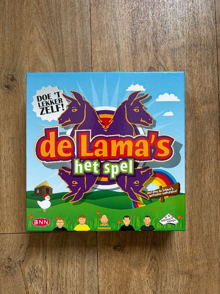 De Lama's Het Spel - Nieuwstaat, Ophalen, Zo goed als nieuw, Identity Games