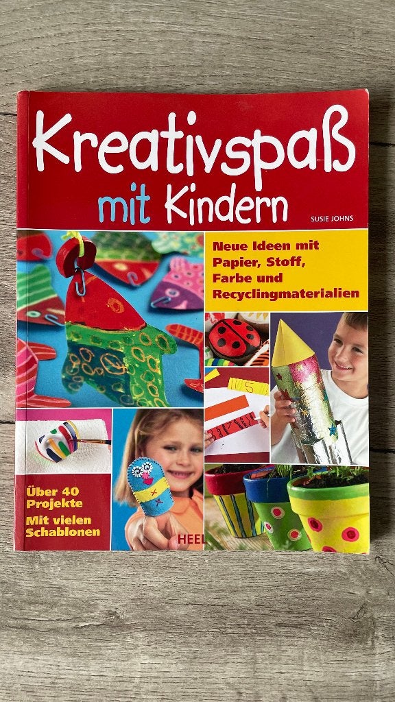 Kreativspaß mit Kindern - Knutselboek voor kinderen, Boeken, Gelezen, Susie Johns, Ophalen of Verzenden, Scrapbooking en Knutselen
