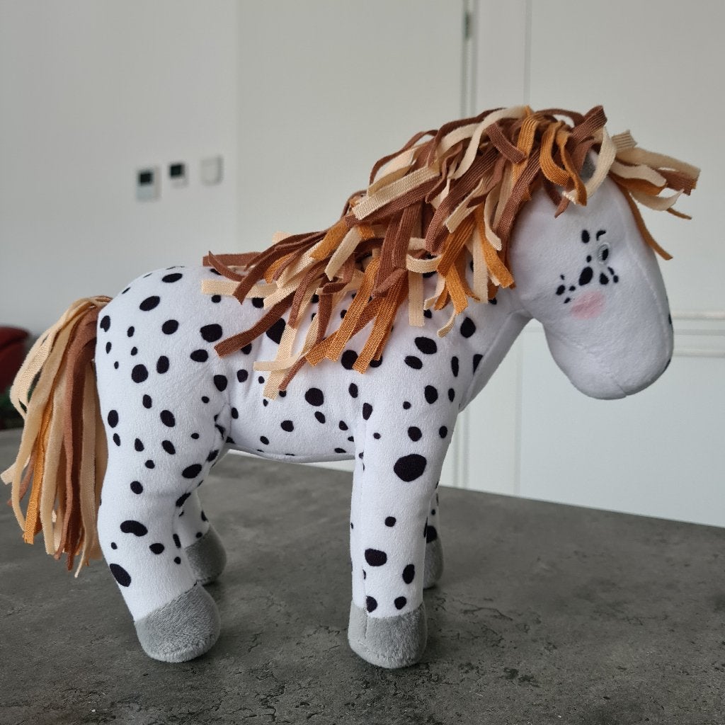 Stip, de pony, uit de reeks Fien en Teun, Kinderen en Baby's, Speelgoed | Knuffels en Pluche, Paard, Overige karakters, Ophalen of Verzenden