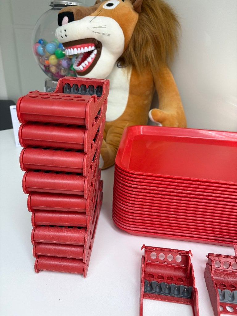 Zirc instrumenten trays cassettes - tandarts - mondhygiënist, Diversen, Ophalen of Verzenden, Gebruikt