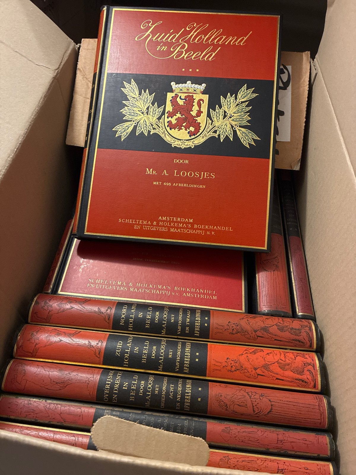 Holland in Beeld - Mr. A. Loosjes (Complete set), Ophalen, 20e eeuw of later, Gelezen