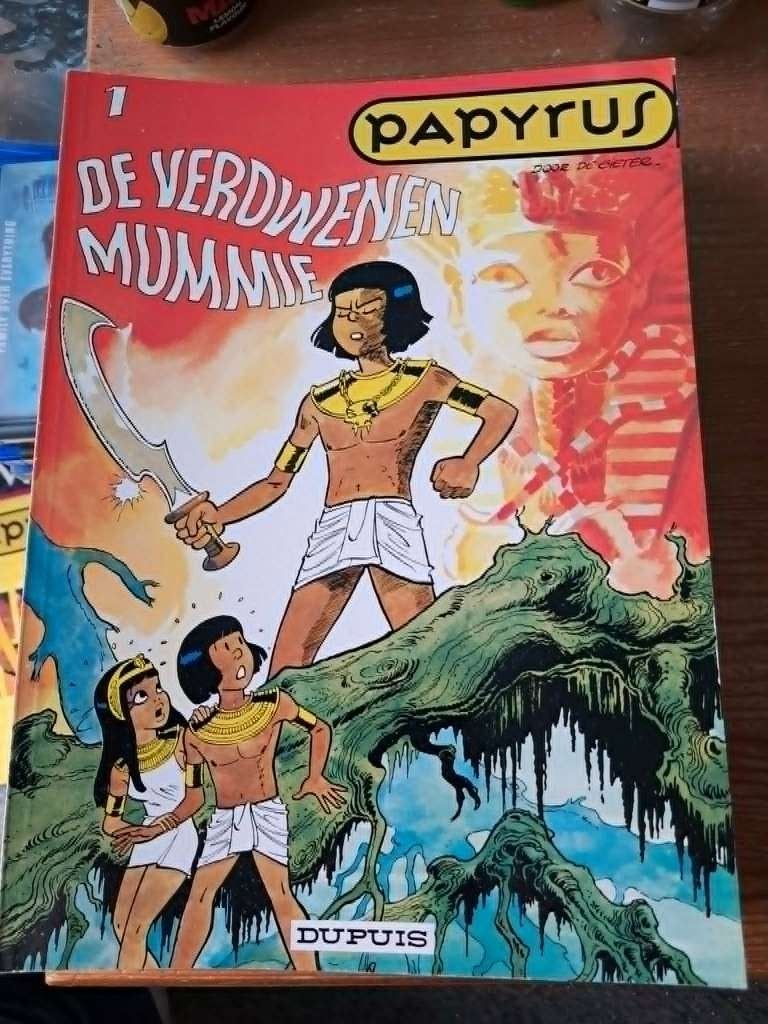 Papyrus strips, Meerdere stripboeken, Ophalen, Gelezen, De Gieter
