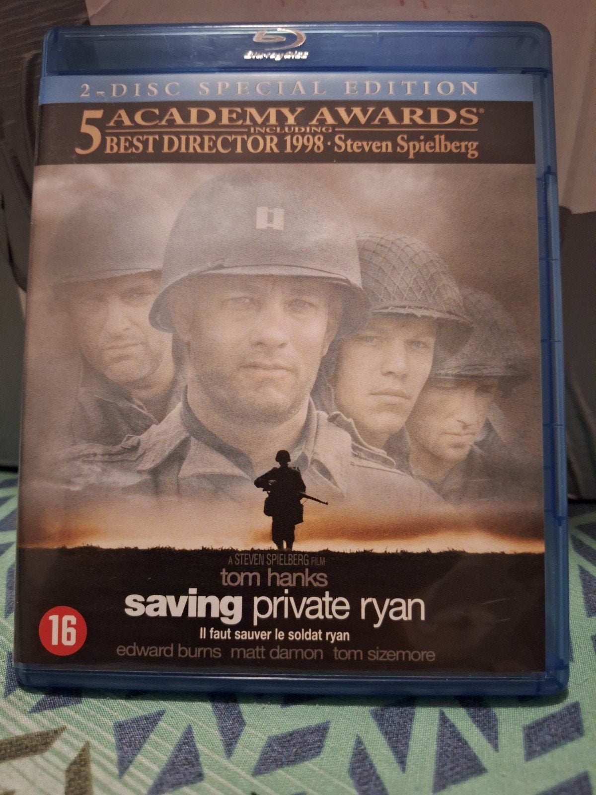 Saving Private Ryan - 2-Disc Special Edition Blu-ray, Vanaf 16 jaar, Nederlands, Ophalen of Verzenden, Zo goed als nieuw