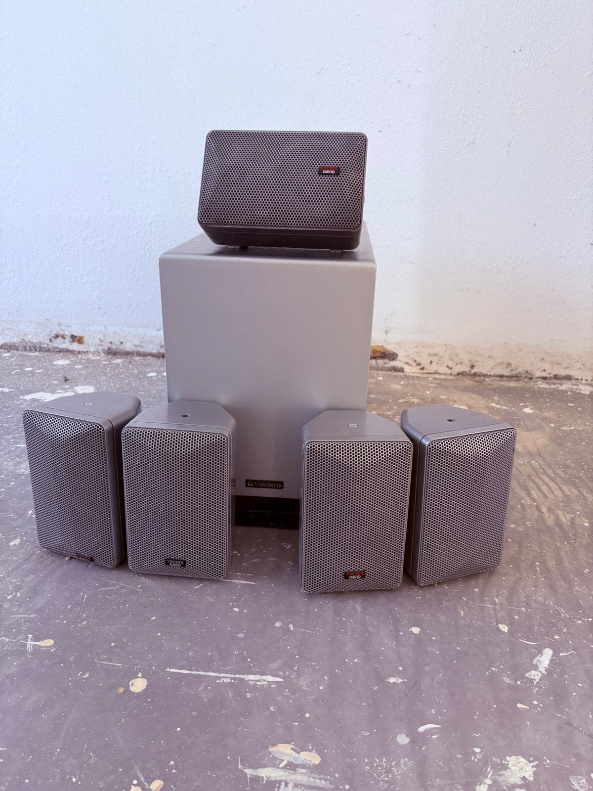 Speakers/Dolby surroundset incl subwoofer VISONIK, Audio, Tv en Foto, Home Cinema-sets, Gebruikt, 5.1-systeem, Overige spelers