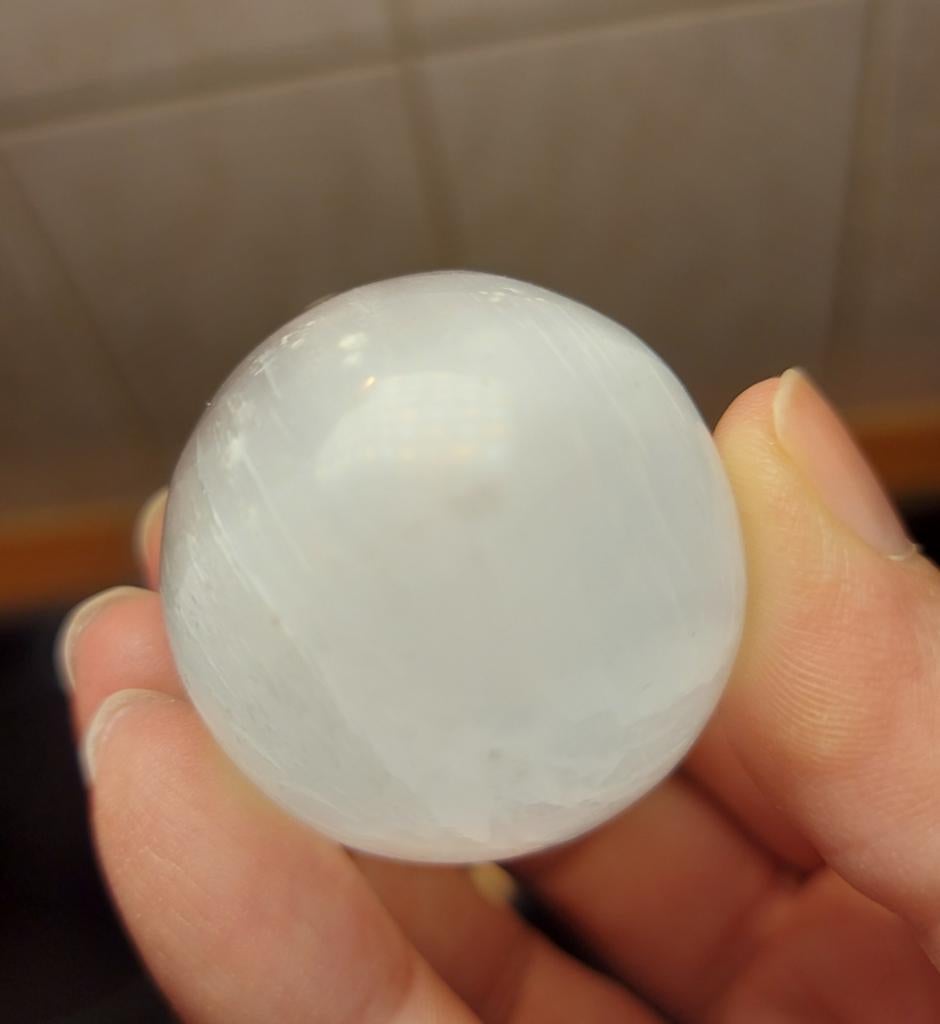 Seleniet bol, Sieraden, Tassen en Uiterlijk, Edelstenen, Ophalen of Verzenden, Zo goed als nieuw