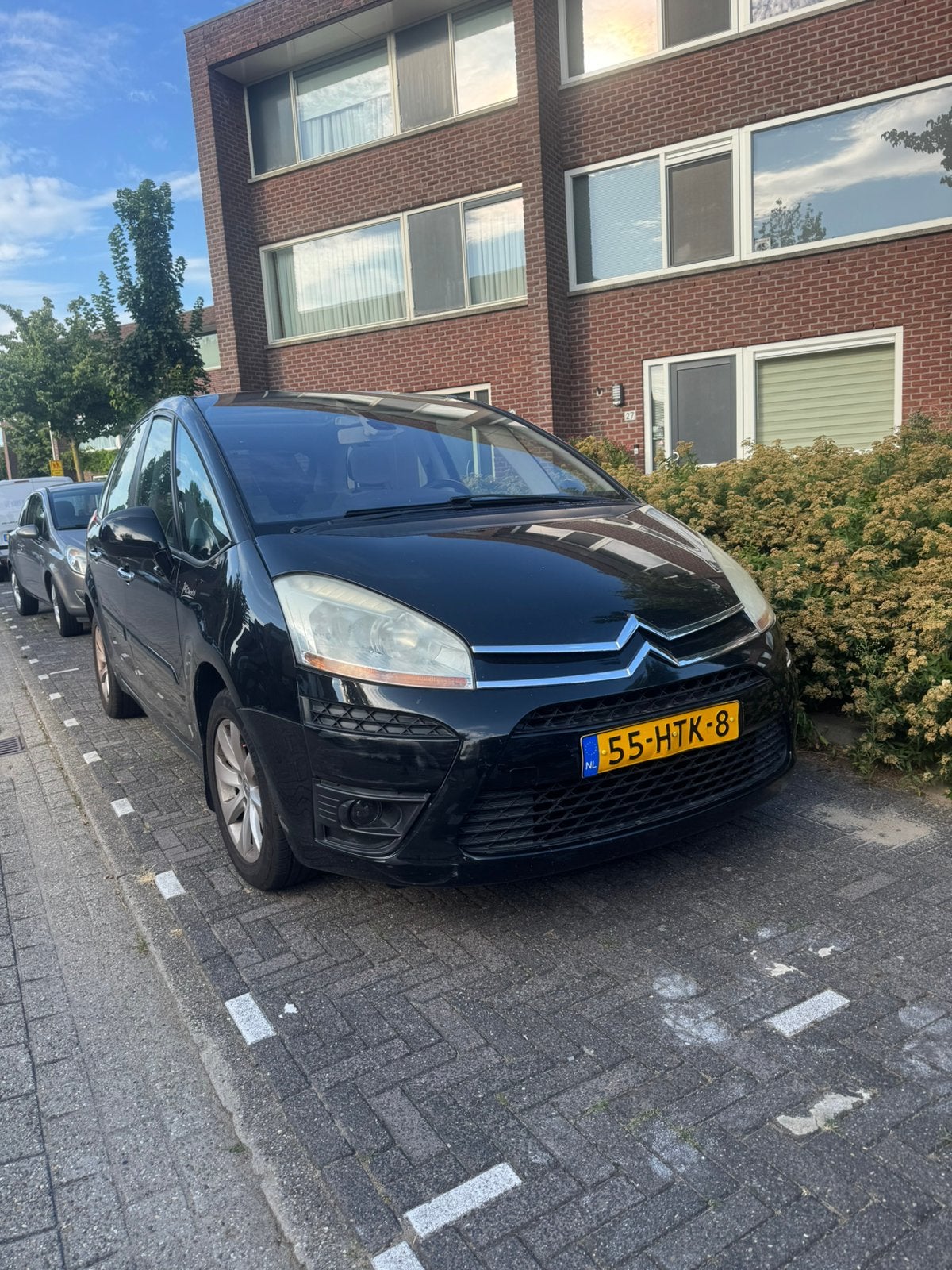 Citroën C4 1.6 VTI 2009 Zwart, 4 cilinders, Zwart, Origineel Nederlands, 75 €/maand