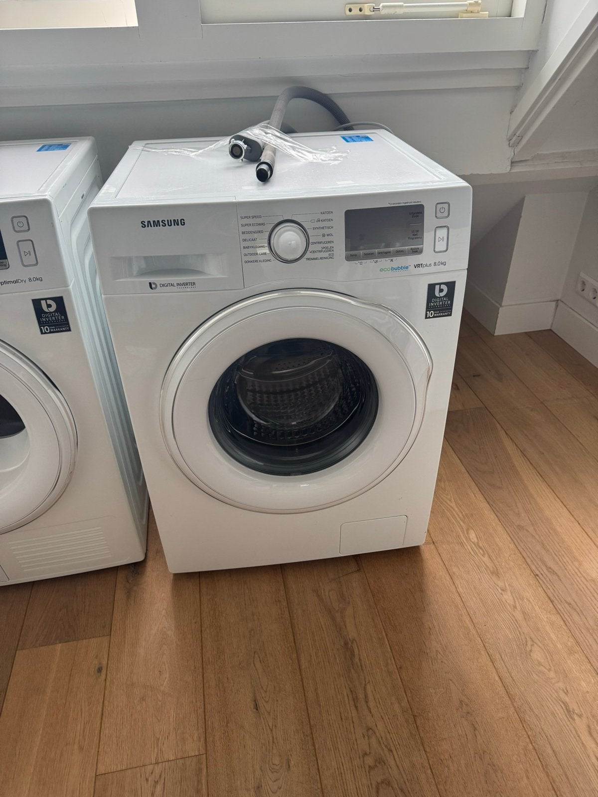 Samsung Wasmachine EcoBubble 8.0kg, Ophalen, 1200 tot 1600 toeren, 8 tot 10 kg, Zo goed als nieuw