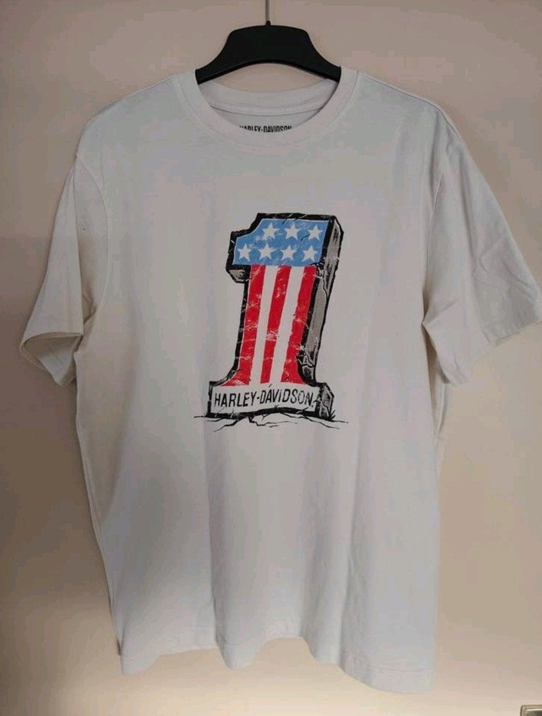 Nieuw orgineel Harley Davidson shirt Mt L, Kleding | Heren, Maat 52/54 (L), Wit, Nieuw, Ophalen of Verzenden