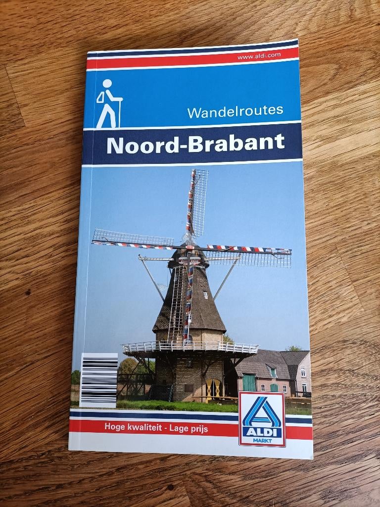 wandelroutes Noord-Brabant (Aldi), Boeken, Overige merken, Fiets- of Wandelgids, Nieuw, Ophalen of Verzenden