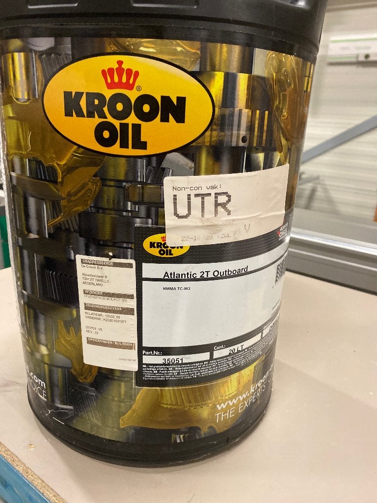 Kroon Oil Atlantic 2T Outboard Mengsmering Olie (16 liter), Ophalen, Nieuw, Motor en Techniek