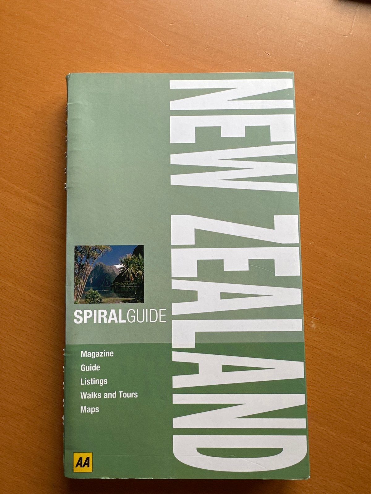 Nieuw Zeeland AA Spiralguide Reisgids, Overige merken, Zo goed als nieuw, Reisgids of -boek, Australië en Nieuw-Zeeland