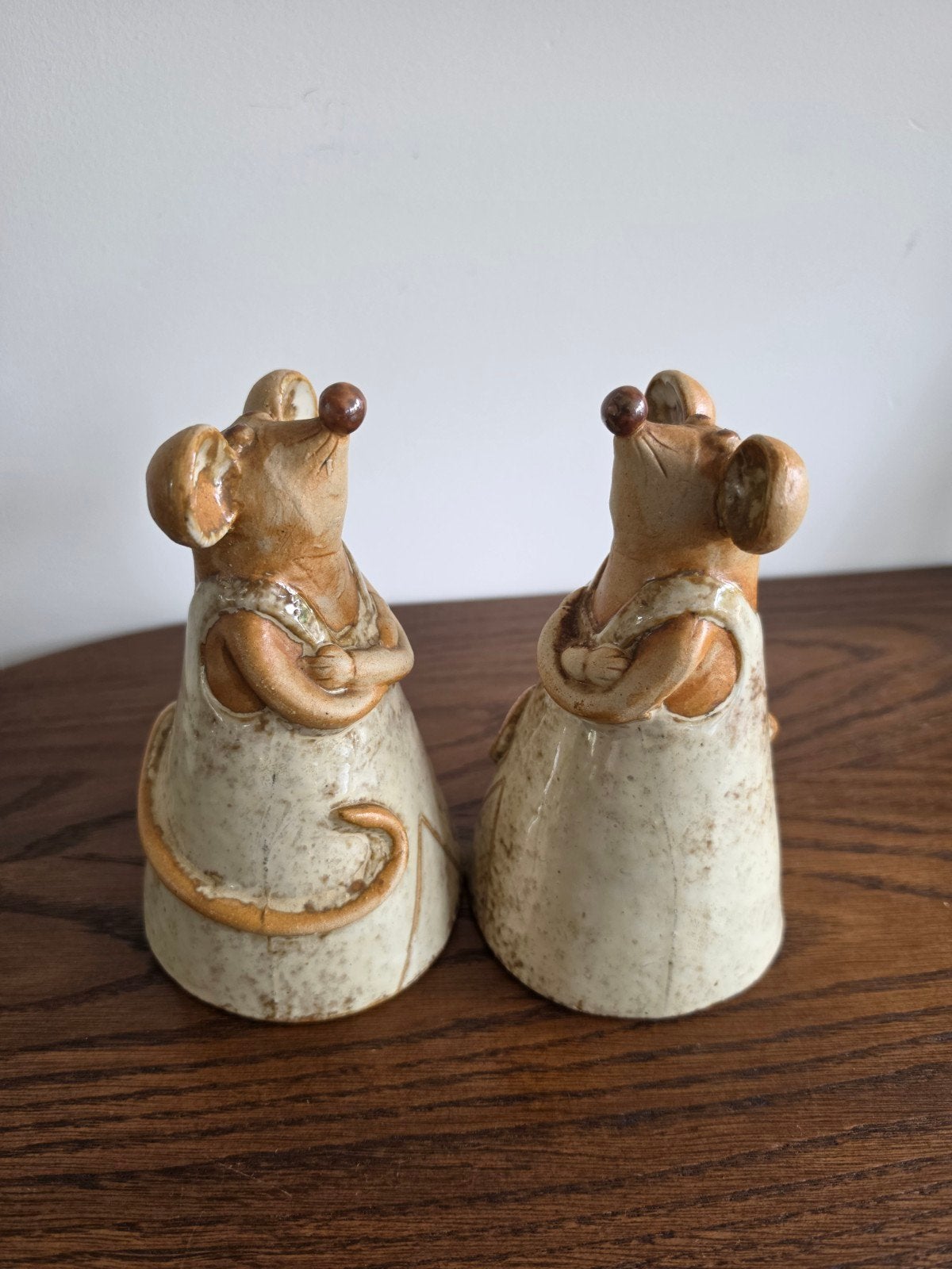 Set van 2 keramieken muis beelden, Ophalen of Verzenden