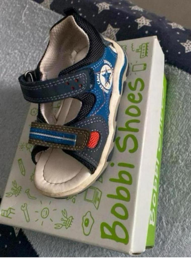 Stoere Bobbi Shoes sandalen maat 22, Ophalen of Verzenden, Zo goed als nieuw, Jongen of Meisje, Schoenen