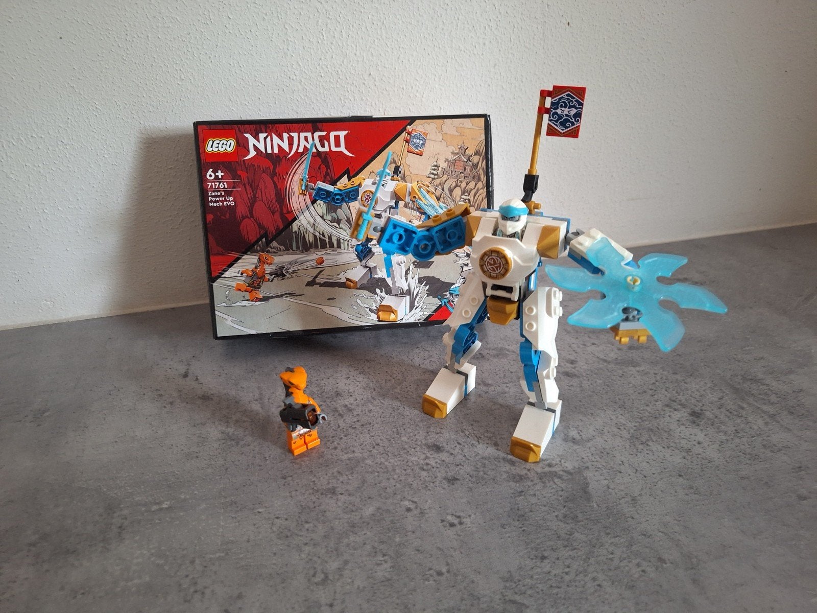 LEGO Ninjago Zane's Power Up EVO 71761, Ophalen of Verzenden, Zo goed als nieuw