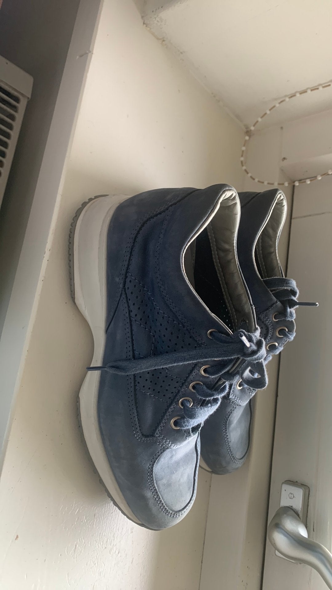 Hogan schoenen, Ophalen, Blauw, Sneakers of Gympen, Gedragen