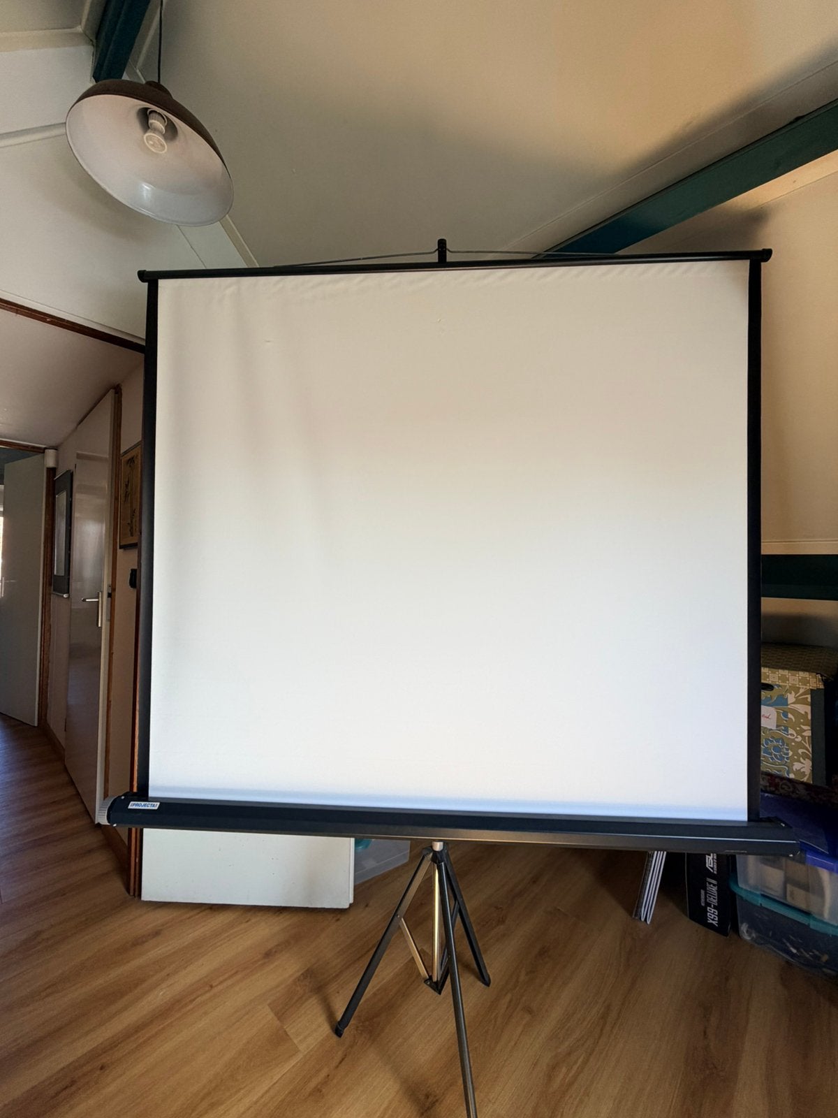 Dia projector, projector tafel en scherm, Ophalen, Gebruikt