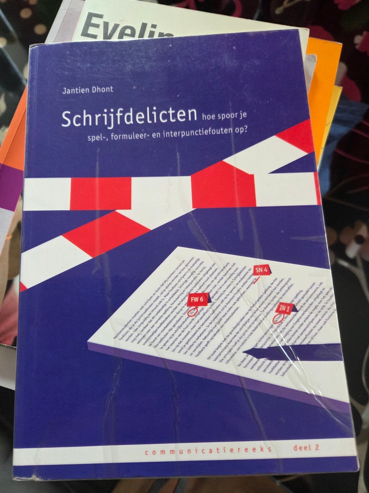 Jantien Dhont - Schrijfdelicten, Jantien Dhont, Ophalen of Verzenden, Zo goed als nieuw, Nederlands