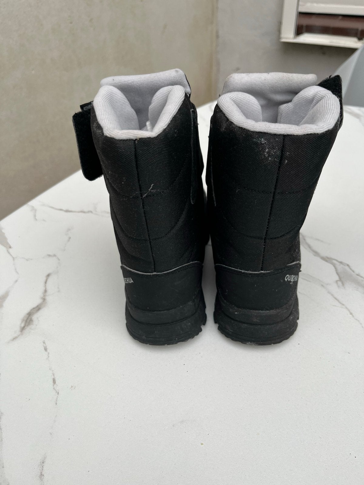 Quechua Snowboots Maat 37 - Warm en Waterdicht, Kleding | Dames, Ophalen of Verzenden, Gedragen, Zwart, Snowboots