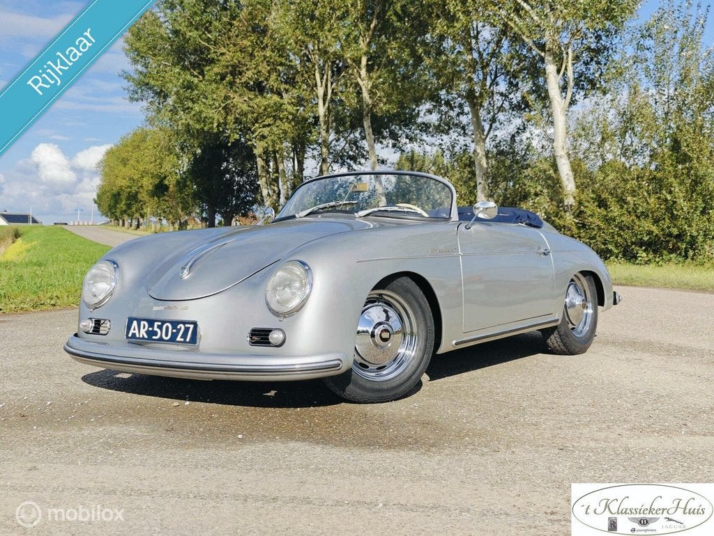Volkswagen Speedster replica in topstaat, Auto's, Achterwielaandrijving, Cabriolet, Leder, Bedrijf
