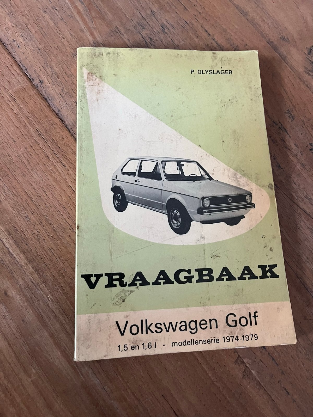 Vraagbaak Volkswagen Golf 1974-1979, Ophalen of Verzenden, Gelezen, Volkswagen