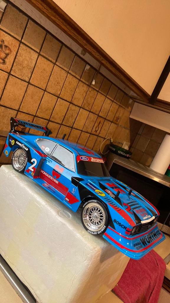RC Tamiya FORD CAPRI TT-02 1/10 Uniek Nagelnieuw, Hobby en Vrije tijd, Elektro, Nieuw, Ophalen of Verzenden, Schaal 1:10