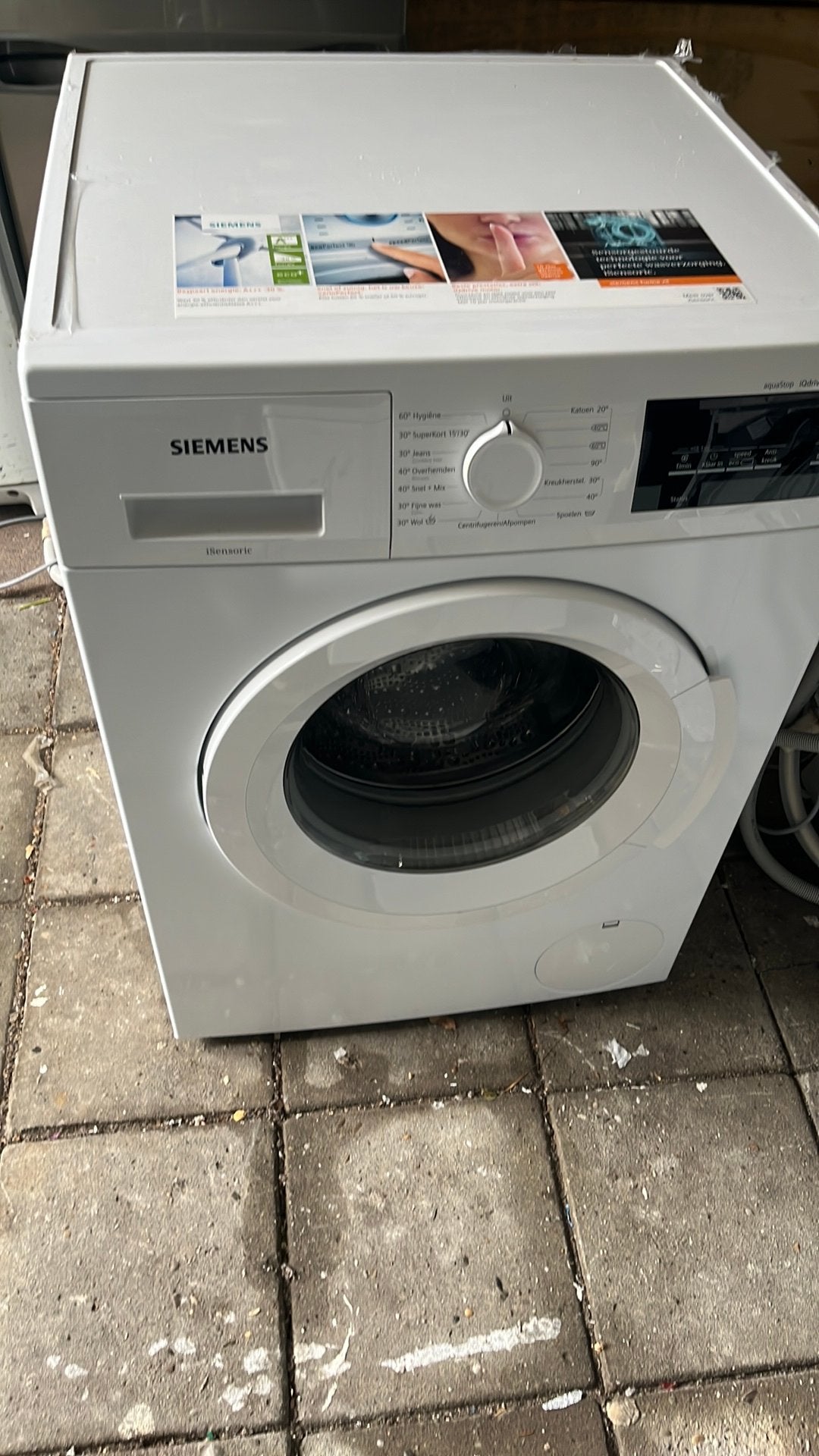 Siemens, Ophalen of Verzenden, Zo goed als nieuw, 85 tot 90 cm, 1200 tot 1600 toeren
