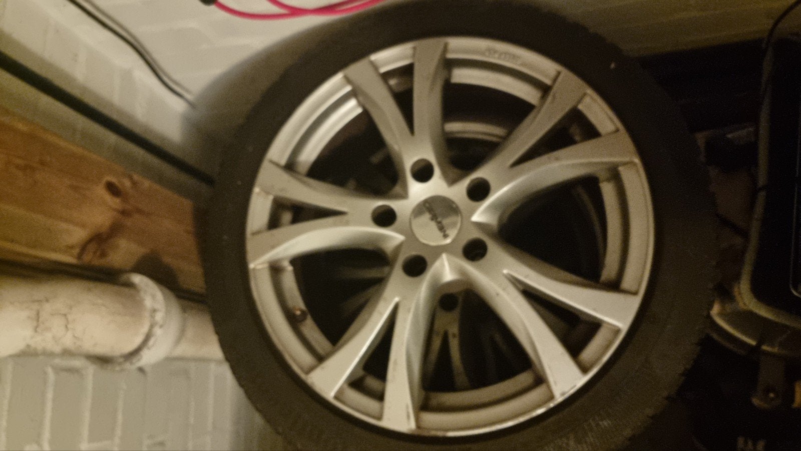 Complete winterbandenset met velgen voor BMW E92/E93, Ophalen, Gebruikt