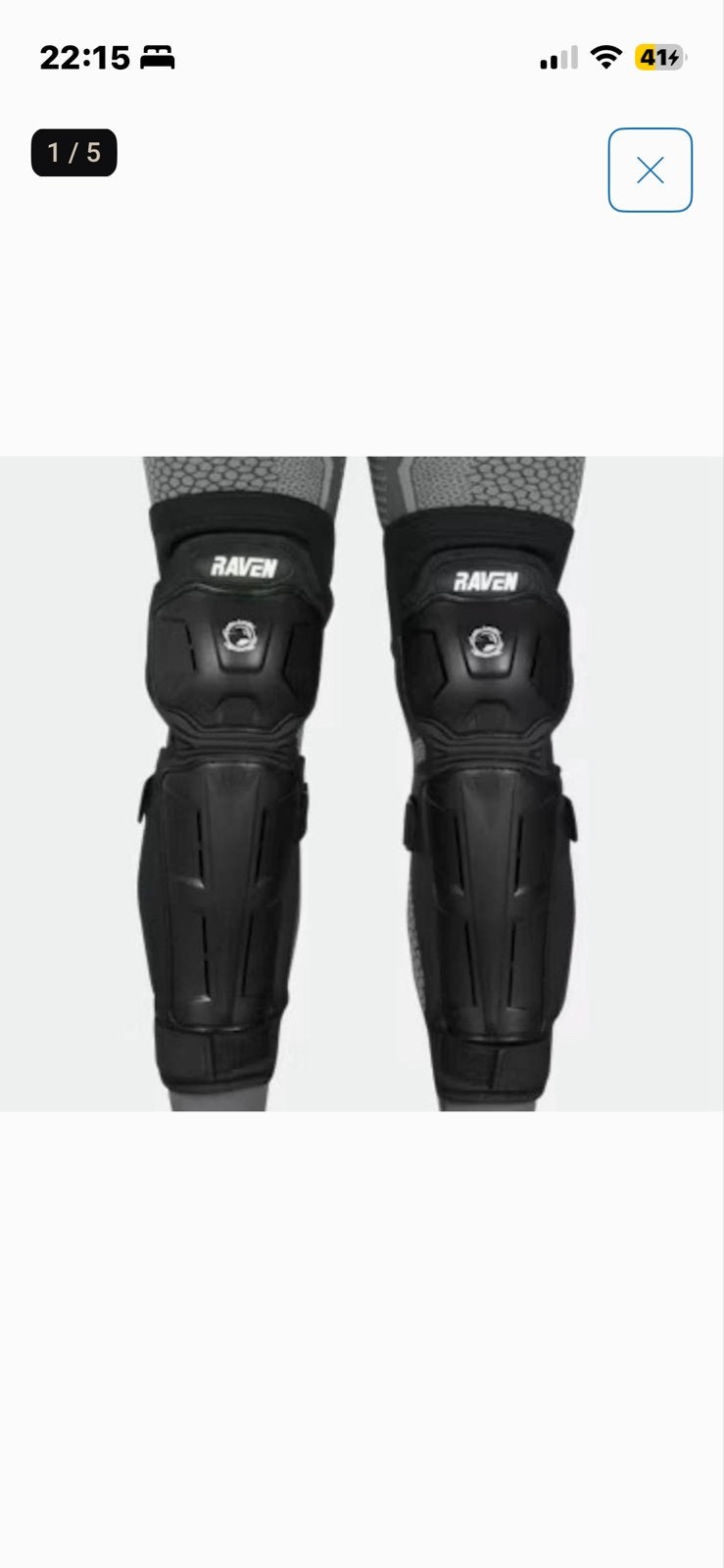 Raven Kniebeschermers - Maat S, Sport en Fitness, Vechtsporten en Zelfverdediging, Overige, Vechtsportbescherming, Nieuw, Ophalen of Verzenden