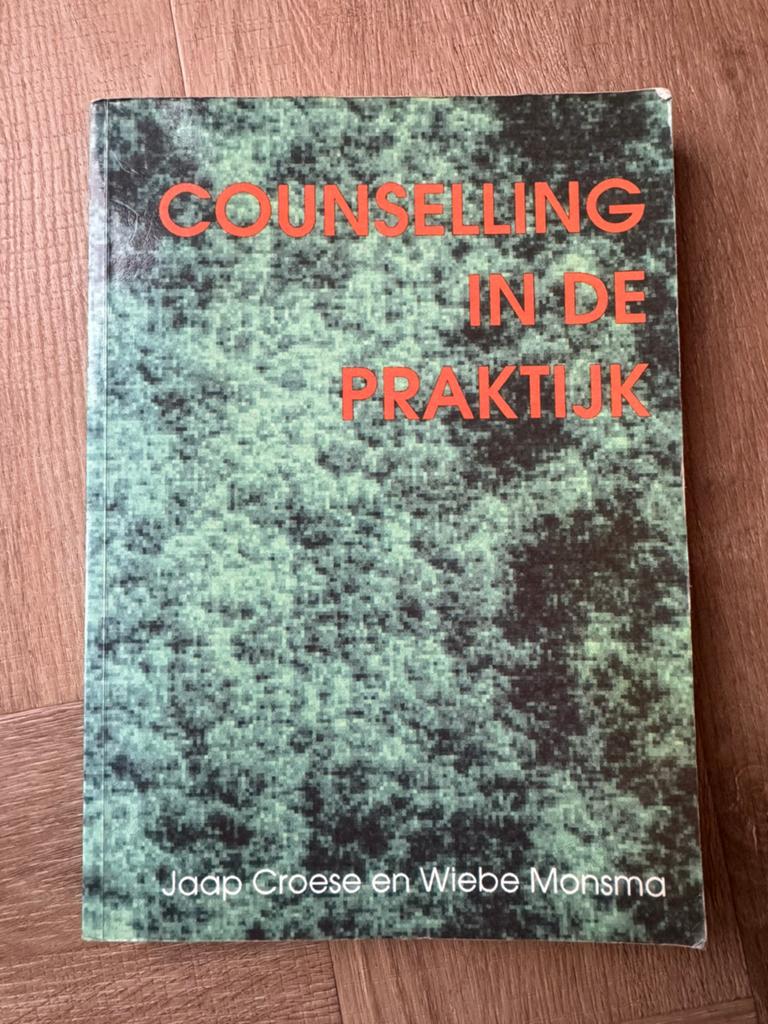 Boek | Jaap Croese & Wiebe Monsma -Counseling in de praktijk, Boeken, Ophalen of Verzenden, Beta, Zo goed als nieuw