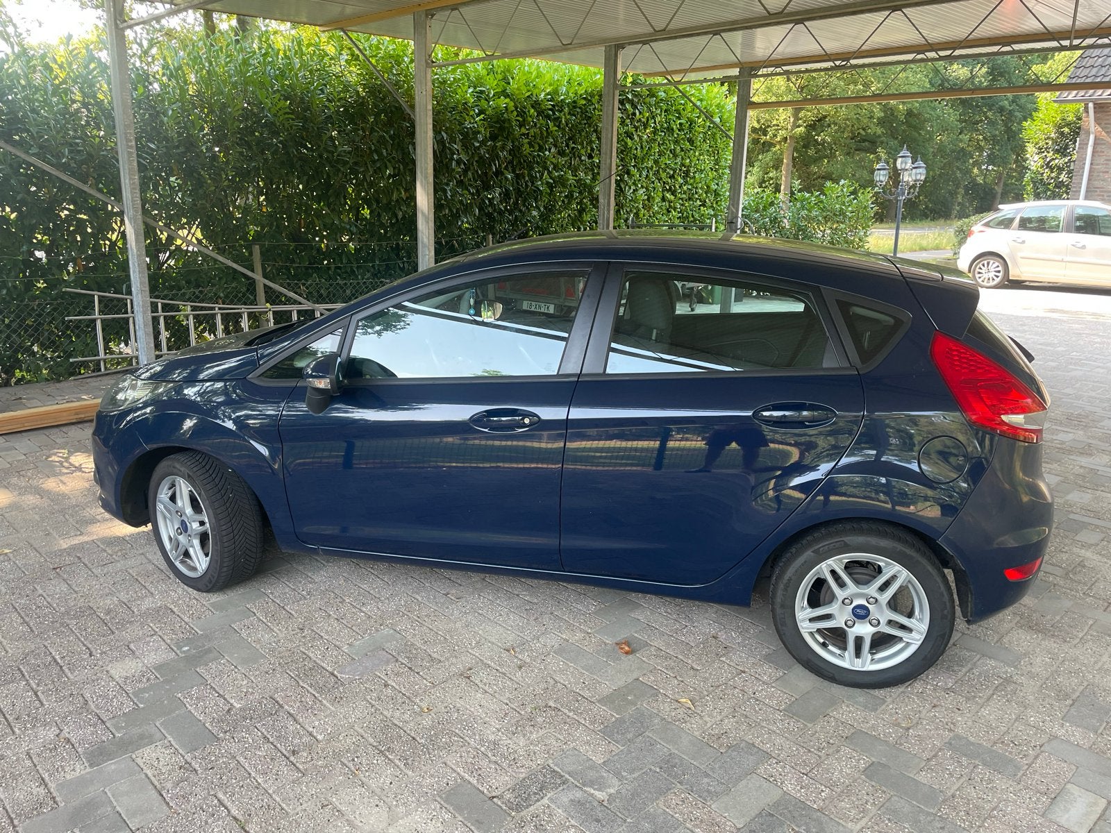 Ford Fiësta 1.25 60KW 5DR 2011 Blauw, Auto's, Ford, Voorwielaandrijving, Stof, 1242 cc, Blauw