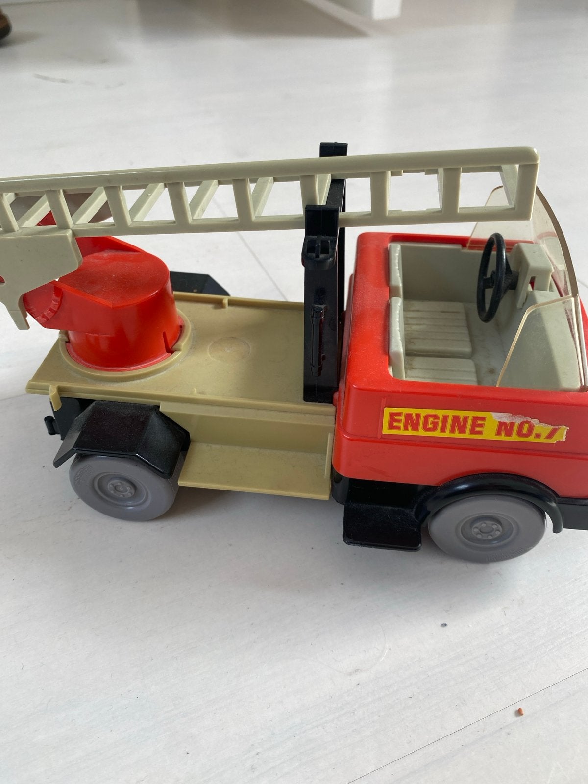 Vintage Playmobil Brandweerwagen Engine No. 7 (1975), Gebruikt, Complete set, Voertuig, Historisch