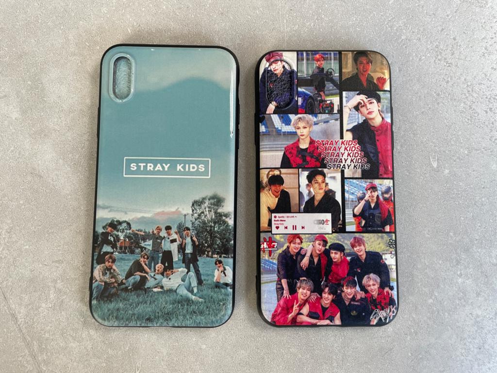 2 Stray Kids iPhone 10 / 10s / XS hoesjes, Telecommunicatie, Mobiele telefoons | Hoesjes en Frontjes | Apple iPhone, Gebruikt
